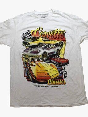Chemistry Corvette Classics The Official Chevy Original Mens Shirt New Large